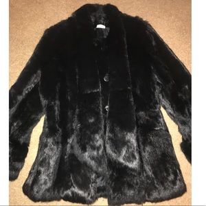100% Rabbit fur Coat